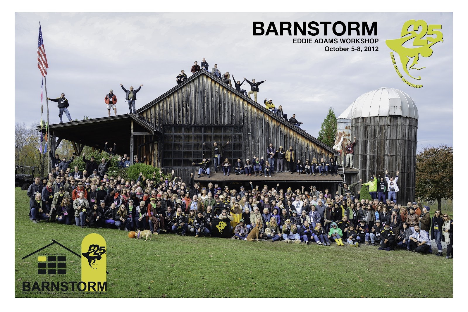 Barnstorm XXV, Eddie Adams Workshop group photograph, 2012