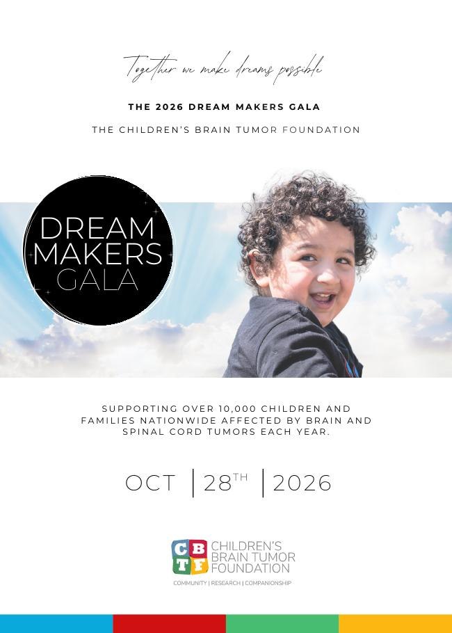 CBTF Dream More Gala invitation